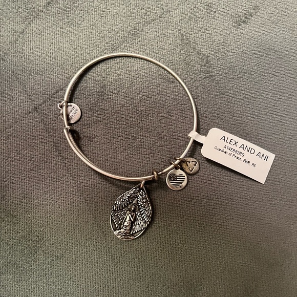 Authentic Alex and Ani guardian of Peace Comfort me bracelet - Picture 3 of 4